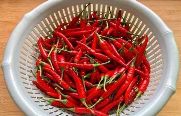 ớt, bảo quản ớt, mẹo hay